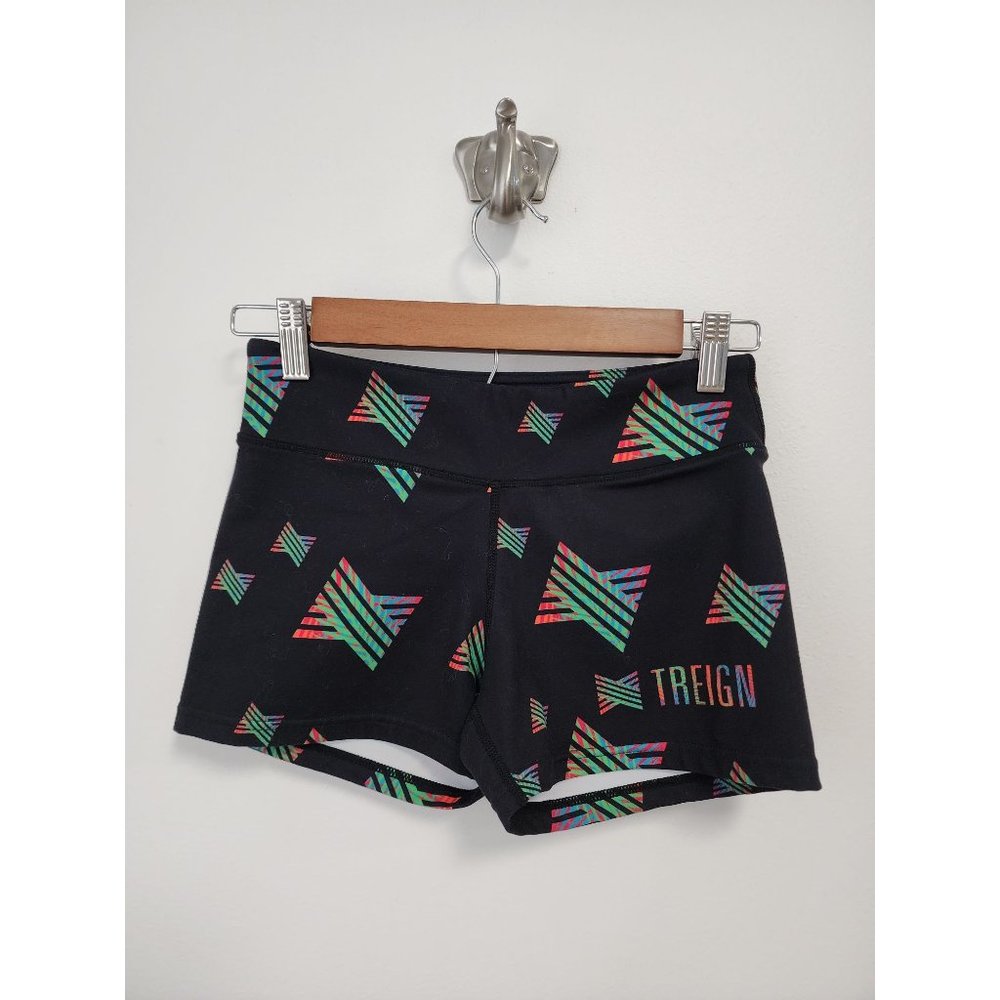 Treign playalinda himantes black green spartan booty shorts S
